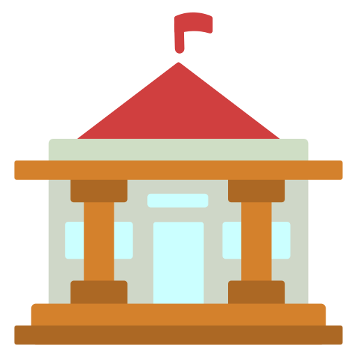 Icone de um prédio institucional